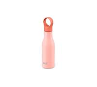 Joseph Joseph Loop- Stainless-steel Vacuum Insulated Water Bottle, Flask for Work, Gym, Travel- 500ml, Coral, 4