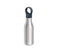 Joseph Joseph Loop- Stainless-steel Vacuum Insulated Water Bottle, Flask for Work, Gym, Travel- 500ml, Stainless Steel, 24