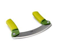 Joseph Joseph Mezzaluna - Folding Herb Chopper Cutter Blade, Twin Handle - Green