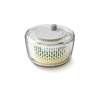 Joseph Joseph Multi-Prep 4-Piece Salad Making Set, Multi-Coloured, salad spinner, spiral cutter, slicer and grater, compact storage, Silver, 2