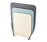 Joseph Joseph Nest 3 piece Chopping Board Set, Nesting Compact Boards, Dishwasher Safe - Blue/Grey/White