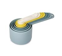 Joseph Joseph Nest - 8-Piece Space saving Measuring Cups and Spoons Set, Baking tools, Opal, 24