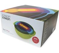Joseph Joseph Nest 9pc Food Prep Mixing Bowls, Measure cups, Sieve & Colander