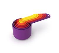 Joseph Joseph Nest - 8-Piece Space saving Measuring Cups and Spoons Set, Baking tools, Multi-Colour, 24