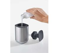 Joseph Joseph Pestro Steel Grey Soap Pump Transparent