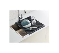 Joseph Joseph Platform Folding Over Sink Drainer, Fits Across Sink, Save Worktop Space, Quick Draining, Adjustable Folding Design, Non-Slip Feet