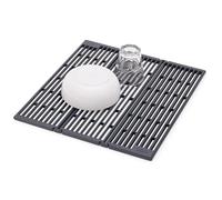 Joseph Joseph Platform Folding Over Sink Drainer, Fits Across Sink, Save Worktop Space, Quick Draining, Adjustable Folding Design, Non-Slip Feet