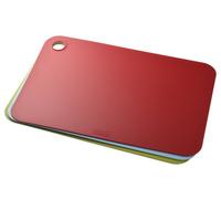 Joseph Joseph Pop - 3-piece Double-Sided Colour Coded Chopping Board Mat Set, Flexible, Easy to store, Dishwasher-Safe, Multicolour (34 x 24)
