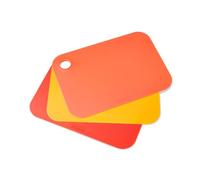 Joseph Joseph Pop Mini Chopping Mats Set of 3 Sunrise Colour-Coded