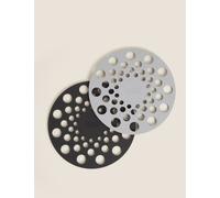 Joseph Joseph Set of 2 Spot-On Silicone Trivets Grey