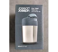 Joseph Joseph Sipp Stainless Steel Insulated Travel mug, Hygienic Leakproof340ML
