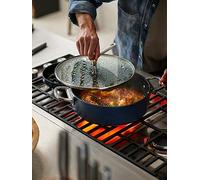 Joseph Joseph Space 28Cm/5Qt N/S Shallow Casserole & Lid Blue