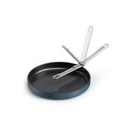 Joseph Joseph Space 30cm Non-Stick Shallow Frypan, Folding Handle, Space-Saving Induction & Oven Safe Casserole Pan