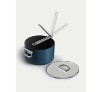 Joseph Joseph Space Ceramic 23cm Non-Stick Saucepan - Blue, Blue