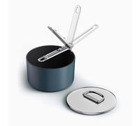Joseph Joseph Space Folding Handle Ceramic Non-stick 19cm Blue Saucepan & Lid 45038
