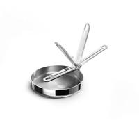 Joseph Joseph Space Steel 8" Stainless Steel Frying Pan, Folding Handle