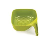 Joseph Joseph Square Colander, Drainer, food strainer, heat resistant and dishwasher safe - Green, 32