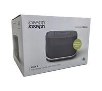 Joseph Joseph - Stack 4 Organic Waste Bin with Odour Filter, graphite