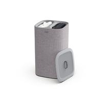 Joseph Joseph Tota 60 liter/15.8 gallon Laundry Hamper Separation Basket with lid 2 Removable Washing Bags with Handles- Grey