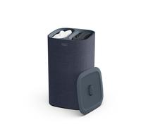 Joseph Joseph Tota 60-litre Laundry Separation Basket with lid, 2 Removable Washing Bags with Handles - Carbon Black
