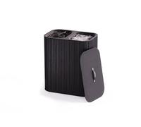 Joseph Joseph Tota Luxe 90L Laundry Basket, Ecru, 2 Compartments
