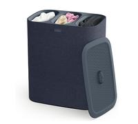 Joseph Joseph Tota Trio 90-liter Laundry Hamper Separation Basket with Lid and Removable Bags - Black