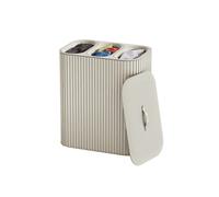 Joseph Joseph Tota Trio Luxe 90L Laundry Separation Basket - Ecru