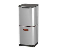 Joseph Joseph Totem Max 40L Waste & Recycling Bin - Stainless Steel