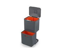 Joseph Joseph Totem Max 60-Litre Waste Separation Bin Graphite