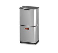 Joseph Joseph Totem Max 60-Litre Waste Separation Bin &Ndash; Stainless Steel Tainless Steel