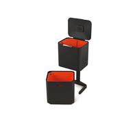 Joseph Joseph Totem Max 60L Waste Separation and Recycling Bin in Carbon Black
