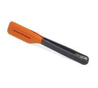 Joseph Joseph Turner Tongs, Ergonomic Silicone Tongs, Locks for compact storage, Dishwasher safe - Grey/Orange, 24