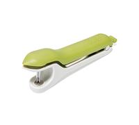 Joseph Joseph Tweezy 2-in-1 Cherry Olive Pitter and Strawberry Huller, Space Saving Storage, BPA Free