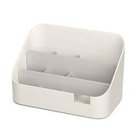Joseph Joseph Viva Compact Makeup Cosmetic Organiser with Drawer, dismantles for easy cleaning - Shell,Grey, 32