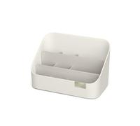 Joseph Joseph Viva Compact Makeup Cosmetic Organiser with Drawer, dismantles for easy cleaning - Shell,Grey