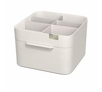 Joseph Joseph Viva Makeup Cosmetic Organiser with Drawer, dismantles for easy cleaning - Shell