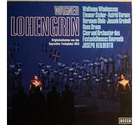 Joseph Keilberth & Chor und Orchester des Festspielhauses Bayreuth / Wolfgang Windgassen / Eleonor Steber / Astrid Varnay / Hermann Uhde / Joseph Greindl / Hans Braun / Theo Adam u.a. - Wagner: Lohengrin (Originalaufnahme von den Bayreuther Festspielen 1953) [Vinyl Schallplatte] [5 LP Box-Set]