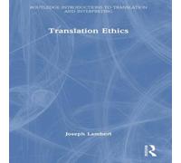 Joseph Lambert Translation Ethics Hardcover Book Joseph Lambert Multicolor