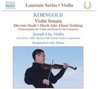 Erich Wolfgang Korngold - Violin Recital: Joseph Lin
