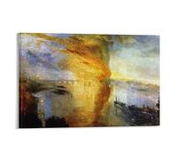 Joseph Mallord William JMW Turner Prints Painting (299) Poster Print Art Wall Painting Canvas Posters Modern Bedroom Decor 12x18inch(30x45cm)