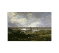 Joseph Mallord William Turner London from Greenwich Park Wall Art Posters Wall Art Painting Canvas Living Room Prints Bedroom Decor Artworks 20x30inch(50x75cm)