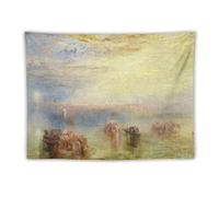 Joseph Mallord William Turner's Into Venice Poster Art Tapestry Painting Decor Wall Print Photo Gifts Home Modern Decorative Tapestries 60"x80"
