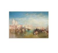 Joseph Mallord William Turner's Venice Poster Canvas Art Poster And Wall Art Picture Print Modern Family Decor Posters 08x12inch(20x30cm)