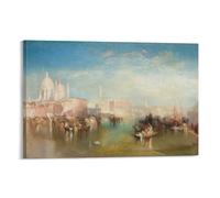 Joseph Mallord William Turner's Venice Poster Painting On Canvas Wall Art Poster Scroll Picture Print Walls Decor Home Posters 20x30inch(50x75cm)