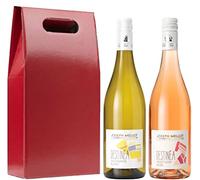 Joseph Mellot Destinéa White & Rosé Wine Gift Duo - Loire France 2 x 75cl, in a Red Gift Box