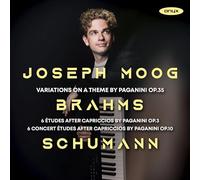 JOSEPH MOOG - BRAHMS VARIATIONS ON A THEME BY PAGANINI - SC - CD ALBU - N123z