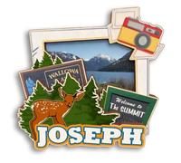 Joseph Oregon USA 3D Fridge Magnet Wooden City Travel Souvenir Refrigerator Stickers Home Kitchen whiteboard Decor