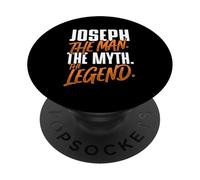 Joseph Personalized Name The Man The Myth The Legend PopSockets Adhesive PopGrip