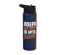 Joseph Personalized Name The Man The Myth The Legend Stainless Steel Insulated Water Bottle