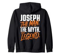 Joseph Personalized Name The Man The Myth The Legend Zip Hoodie